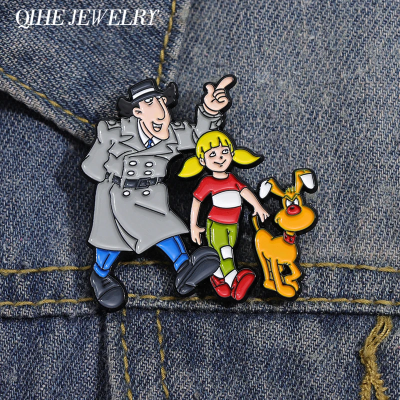 

Cartoon Anime Movies Role Brooch Enamel Pins Creative Nostalgic Badge Backpack Shirt Lapel Pin Jewelry Gift for Kids Friends