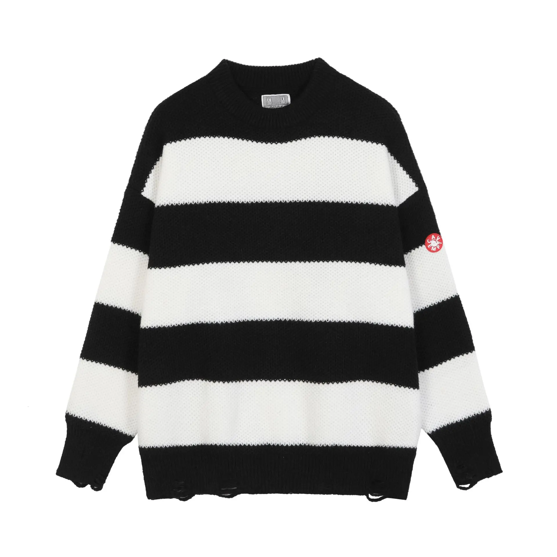 

New 22 Men Luxury gentleman Classic Striped CAVEMPT C.E Knit Casual Sweaters pullovers Asian Plug Size High quality Drake #A617