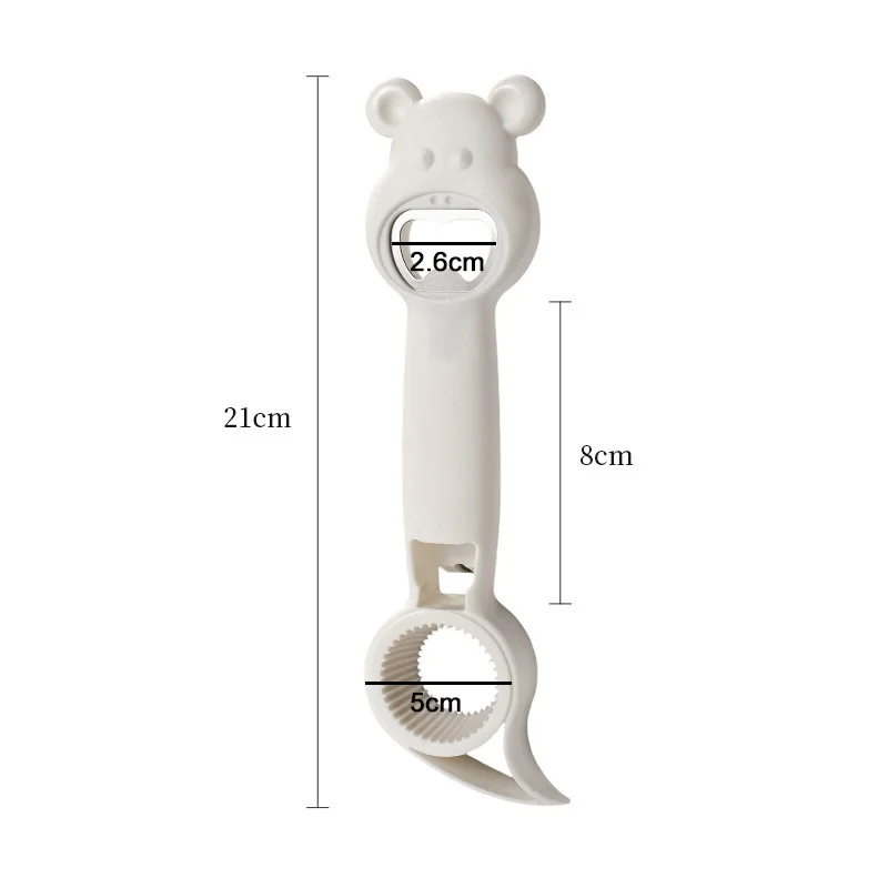 Многофункциональная открывалка для бутылок четыре в одном креативная форма