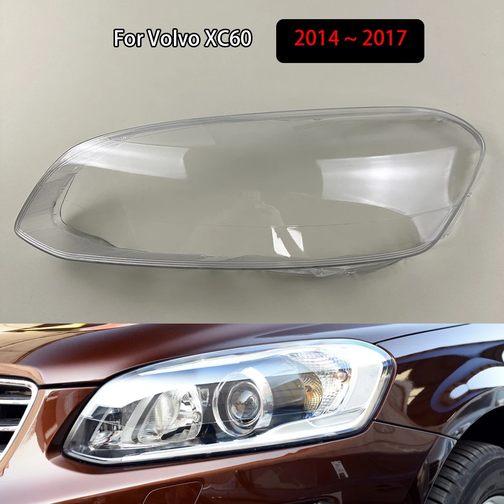 Прозрачный налобный фонарь для Volvo XC60 2014 2015 2016 2017