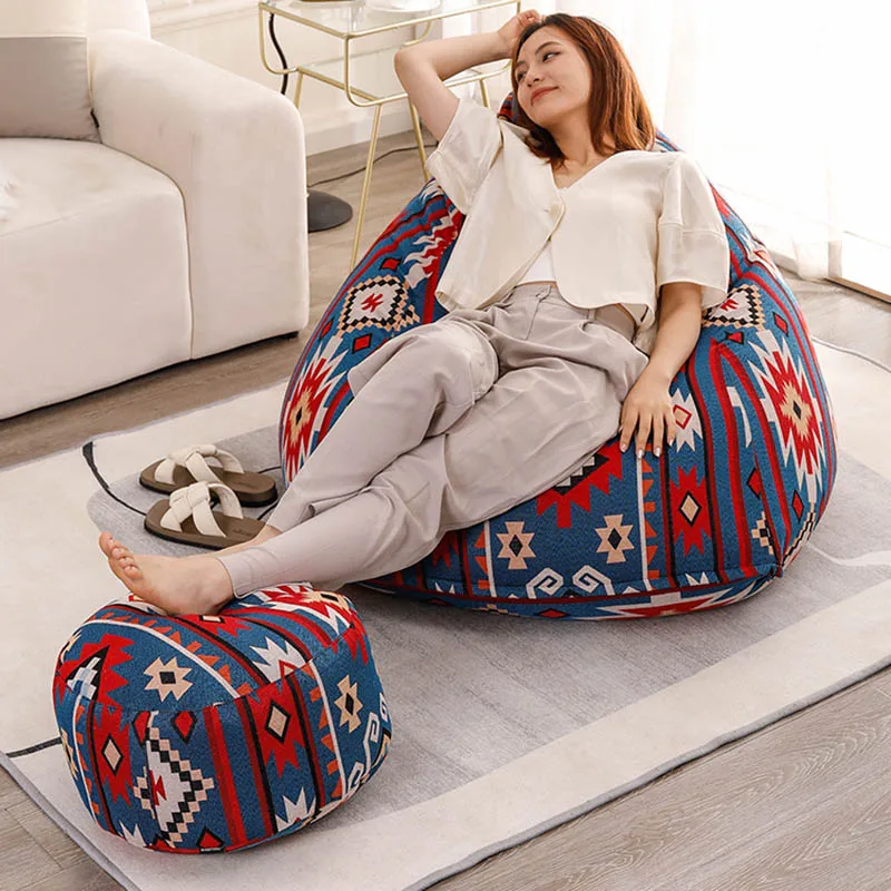 Tapicerka Dormitorio Sofy Worek Fasoli Projektant Na Zewnątrz Wygodny Mid Century Modern Minimalista Kanapa Nowoczesny Pojedynczy