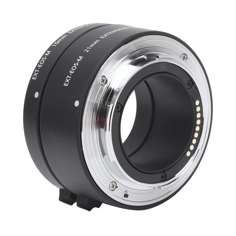 Кольцо-удлинитель Mcoplus Metal Auto Focus Macro 10 мм 16 21 для Canon EF-M EOS M M2 M3 M5 M6 M10 M50 M100 M6II M50II M200