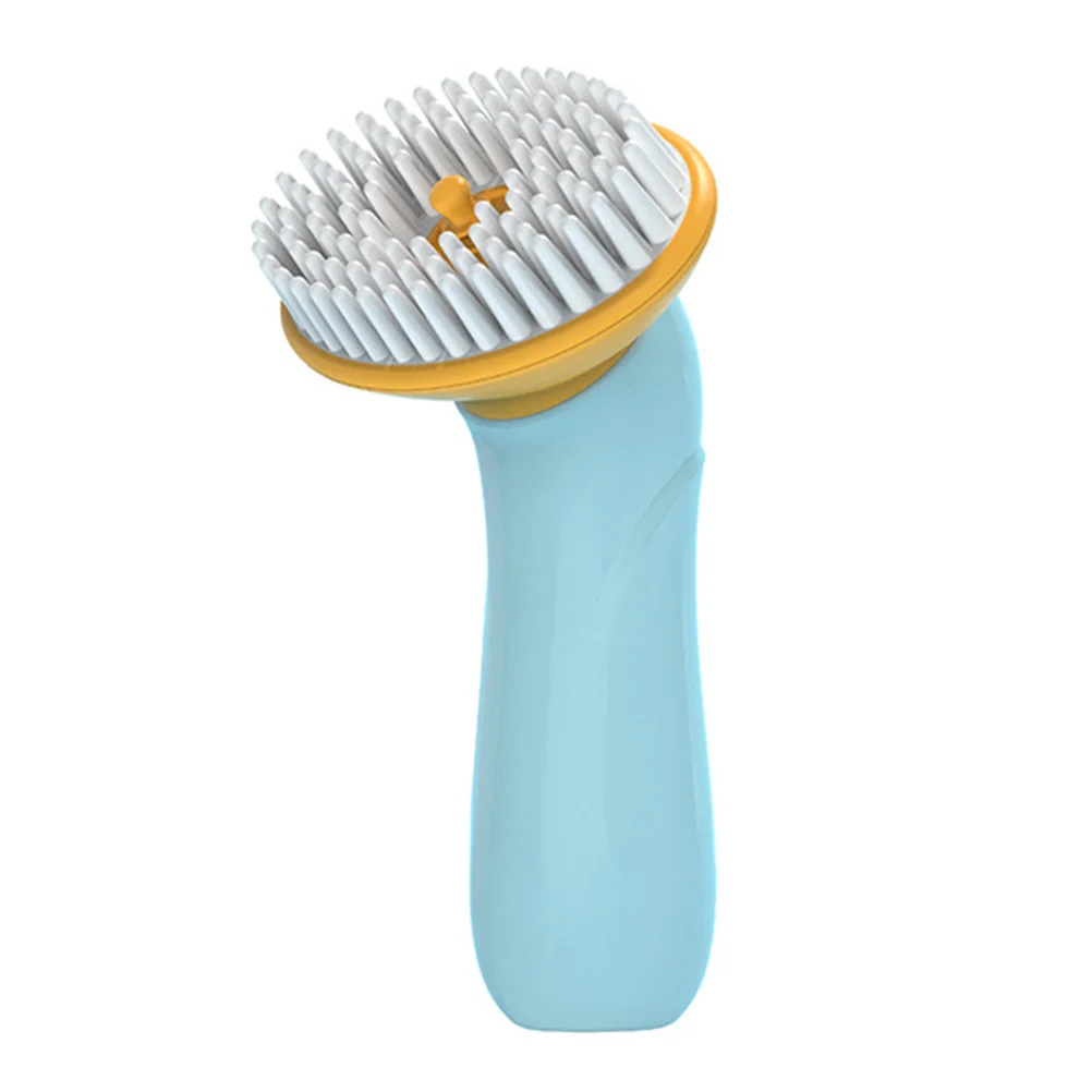 

Convenient Pet Dog Cat Bathing Brush Pet Bath Brush Brush for Cat Dog (Blue)