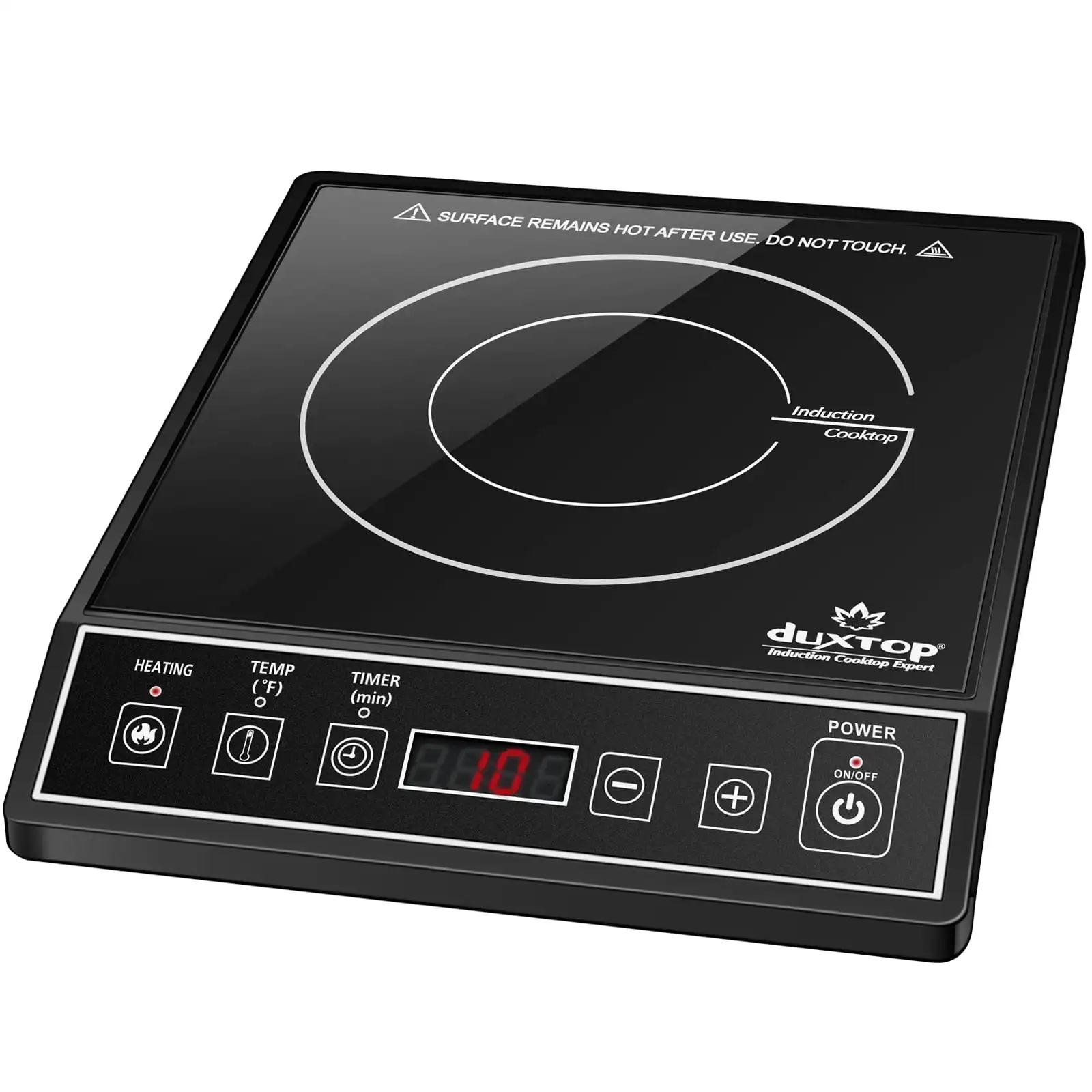 

1800W Portable Induction Cooktop Countertop Burner, Black 9100MC/BT-M20B