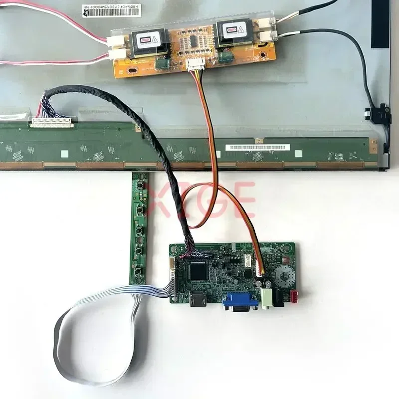 Плата контроллера драйвера ЖК-экрана подходит для LTM200KP01 LTM200KT01 VGA 4CCFL тестовый