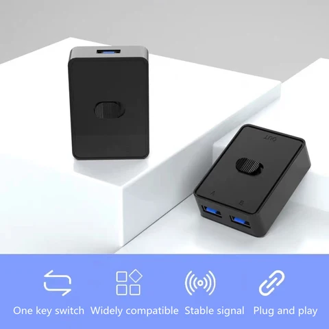 USB-переключатель KVM kebidu 2 порта