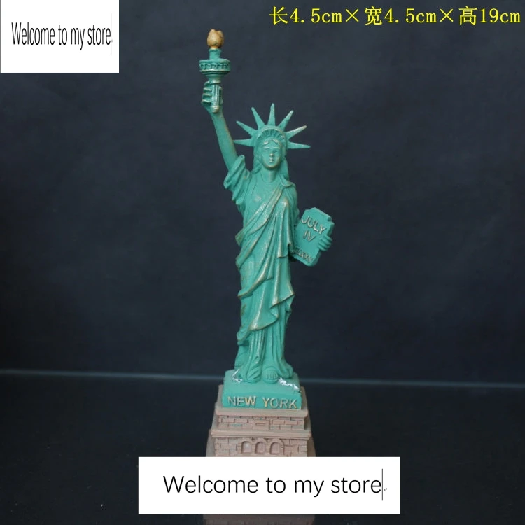 

Полимерная фигурка, настольная игра с психическим песком, судно-терапевтическая статуя Libberty