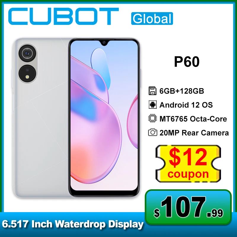 Cubot P60 Smartphone 6.517