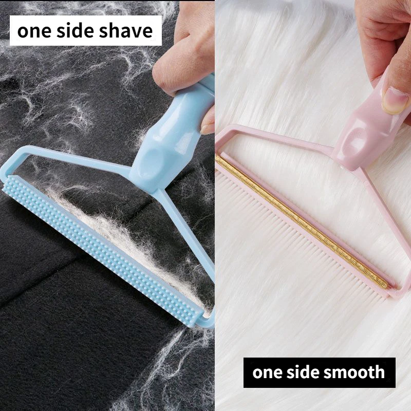 

Silicone Double Sided Pet Hair Remover Lint Remover Clean Tool Shaver Sweater Cleaner Fabric Shaver Scraper For Clothes Carpet