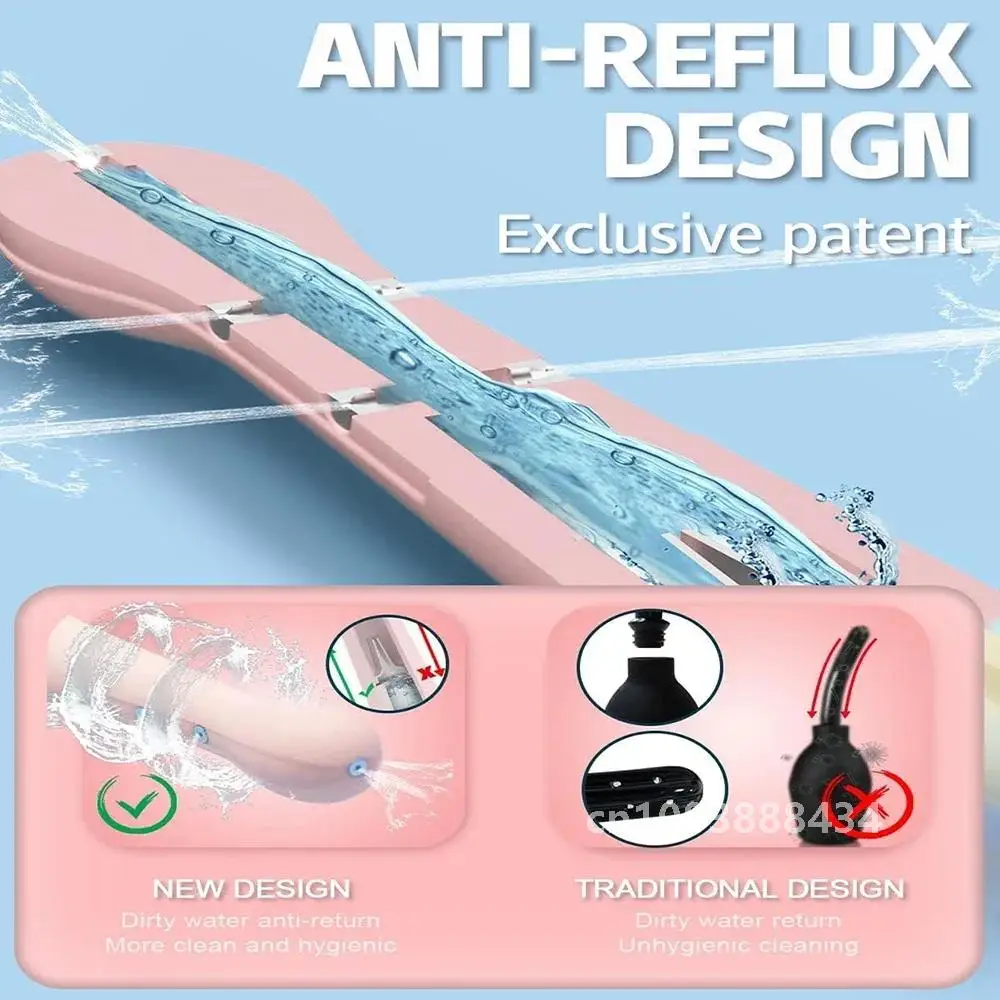 Медицинский очиститель для биде 5-отверстие заглушка насадки ректальный клизма