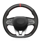 Аксессуары для Hyundai Santa Fe 2019-2021 Palisade, черные Нескользящие аксессуары из натуральной замши