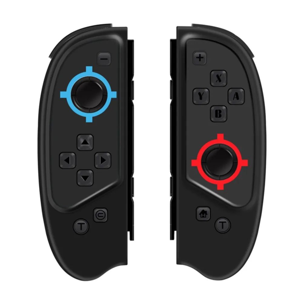 

Беспроводной Bluetooth-контроллер для Nintendo Switch, включающий функции вибрации и датчика, может использоваться с помощью проводного джойстика