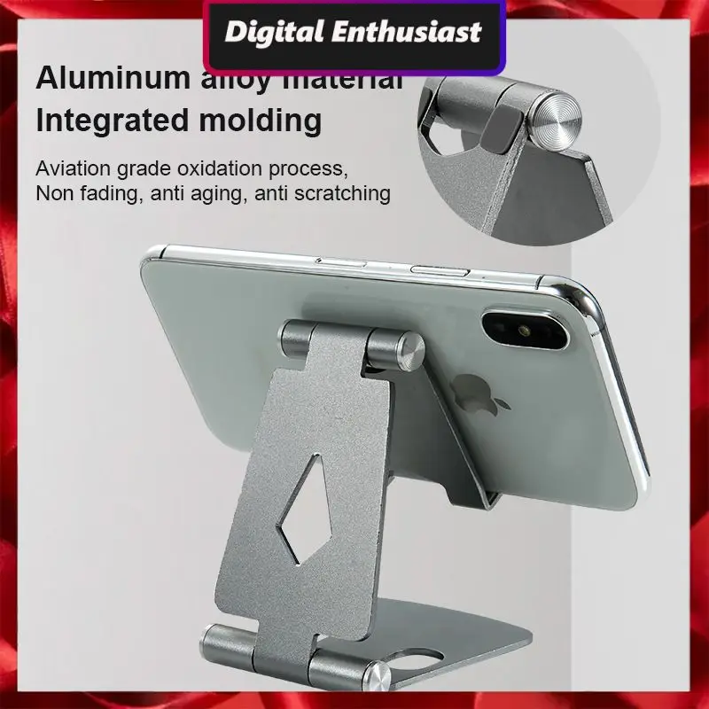 

For Mobile Phone/tablet Portable Phone Bracket Foldable Desktop Holder Small Size Heat Dissipation Mobile Phone Holder Holder