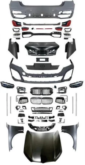 Обвес для BMW серии 7 09-15 F01/F02 обновление до G12 06-22 автозапчасти передний и задний