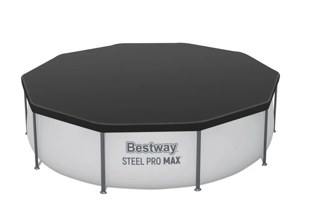 58036 Bestway 305 см10 футов Пылезащитное покрытие для круглого бассейна 305 см10 футов, солнцезащитный тент с веревками и дренажными отверстиями (art.: 3920dae9ee35b) - 3920dae9ee35b
