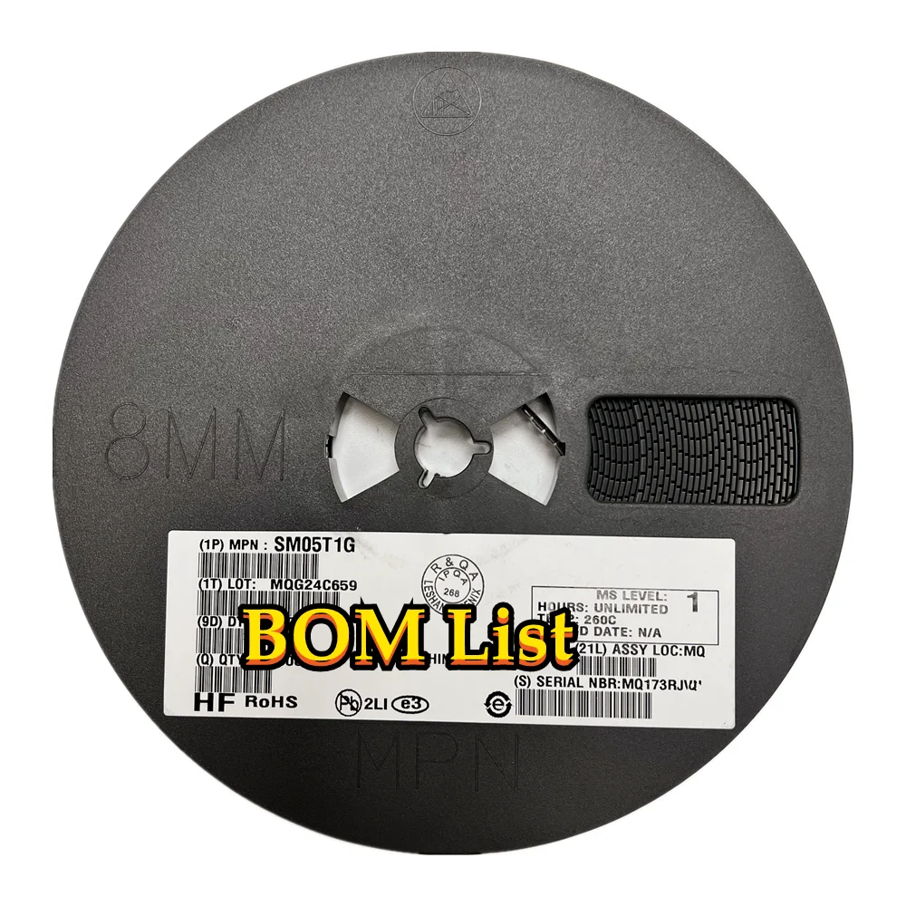 В наличии оригинальный SM05T SM05T1G TVS DIODE 5VWM 9,8 V Clamp 17A (8/20us) Ipp Tvs Diode SMD SOT-23-3 (TO-236)