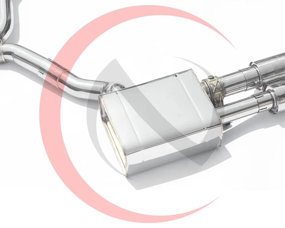 Выхлопная труба Catback из нержавеющей стали 304 для AUDI A4/A5 B8 2 0 T 2017-2022 автомобильная