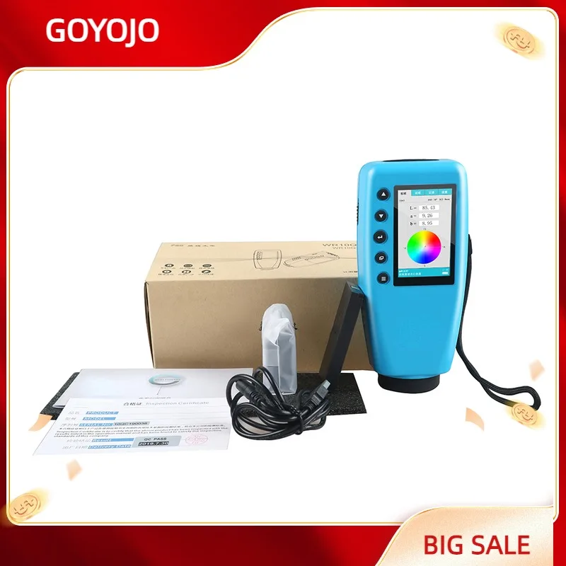 

Most cost-effective Protable colorimeter WR10QC with 4mm aperture for color quality analysis production line testing