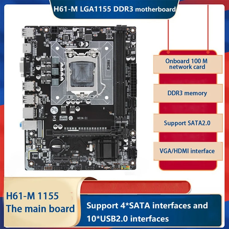 

Desktop Computer Motherboard Supporting For Corei7/I5/I3/Pentium/Celeron LAG1155
