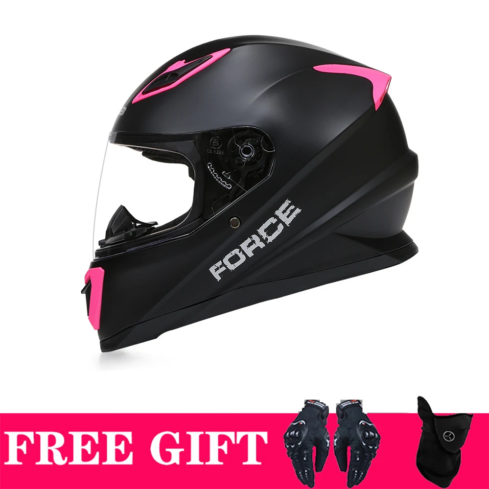 Полнолицевая мотоциклетная кепка для мужчин и женщин скоростного спуска в