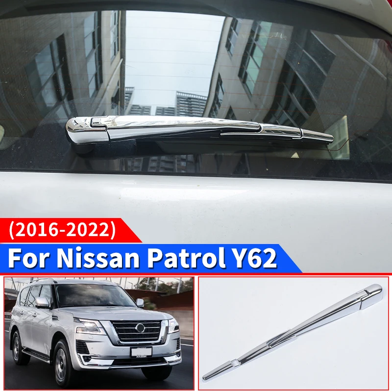 

For 2016-2021 Nissan Patrol Y62 Wiper Decorative Highlight Bar Exterior Decoration Modified Accessories 2020 2019 2018 2017