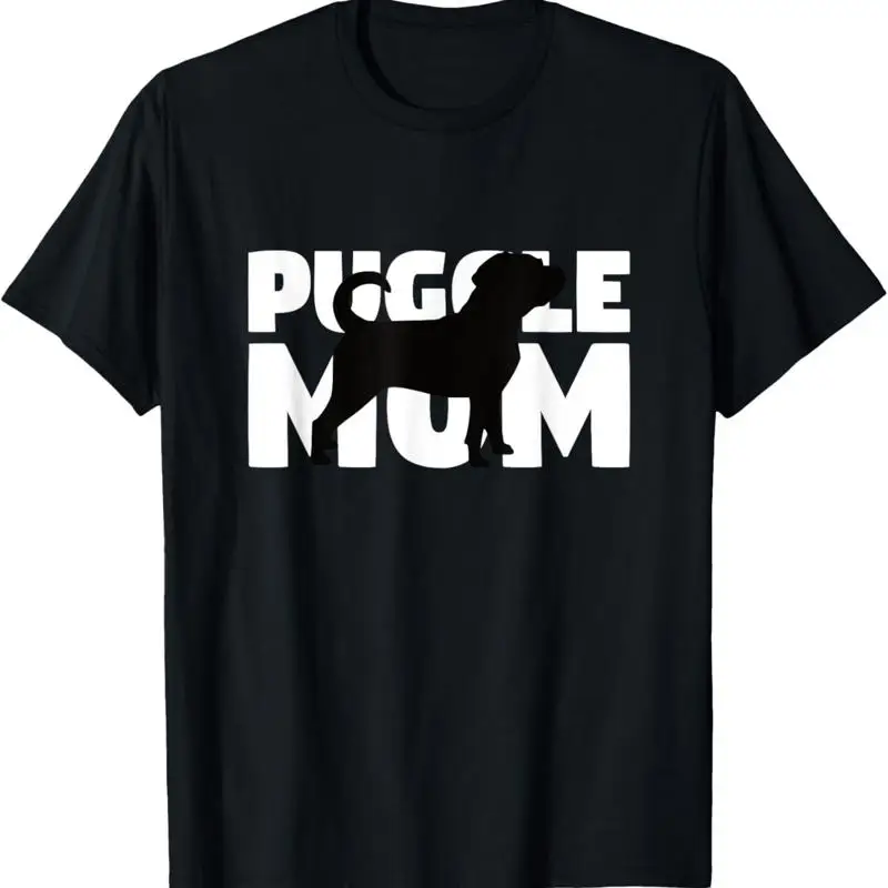 Фото Футболка Puggle Mom для мамы и собаки №1