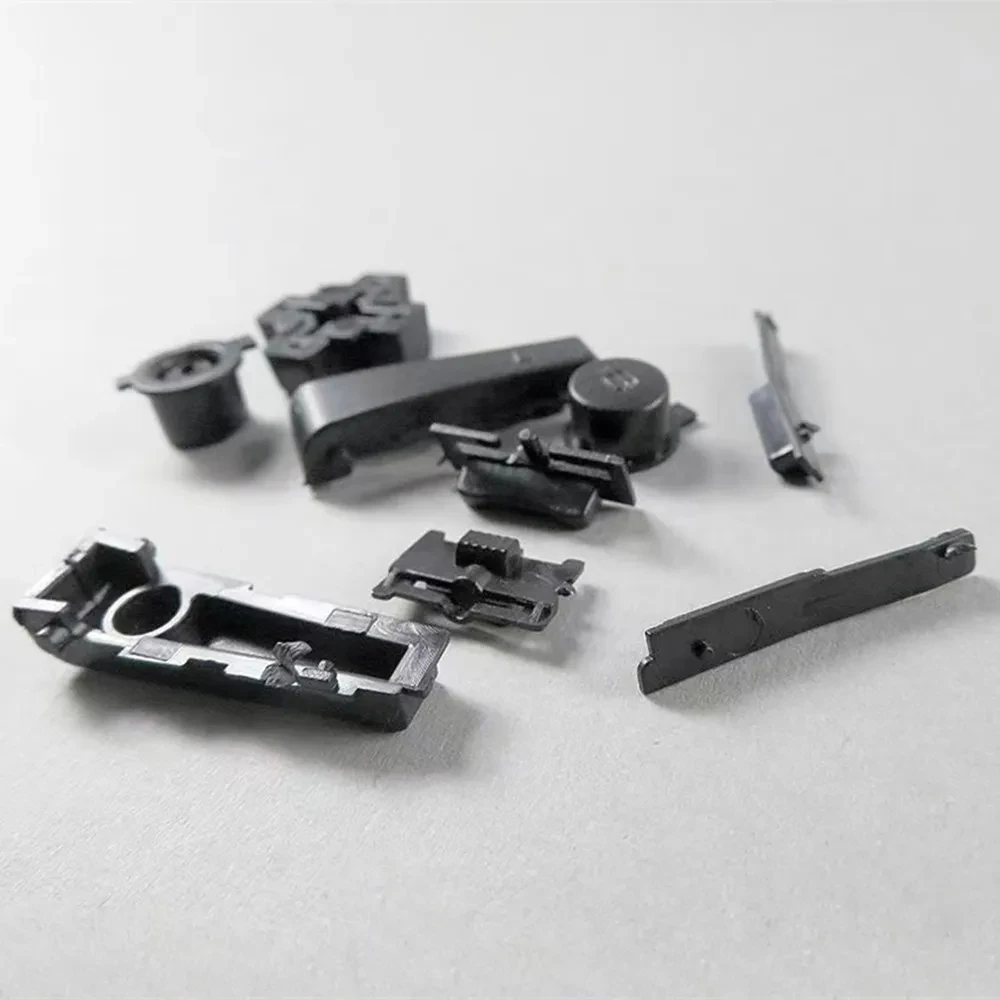 100 комплектов белых/черных кнопок L R клавиатуры для GameBoy MICRO GBM Pads Buttons