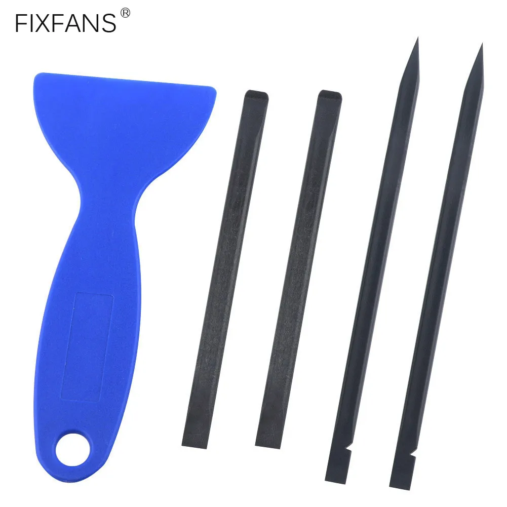 

5 шт. набор инструментов для открытия телефона, пластиковый скребок, нейлоновый лопатка для iPhone MacBook, инструмент для замены аккумулятора экрана ноутбука