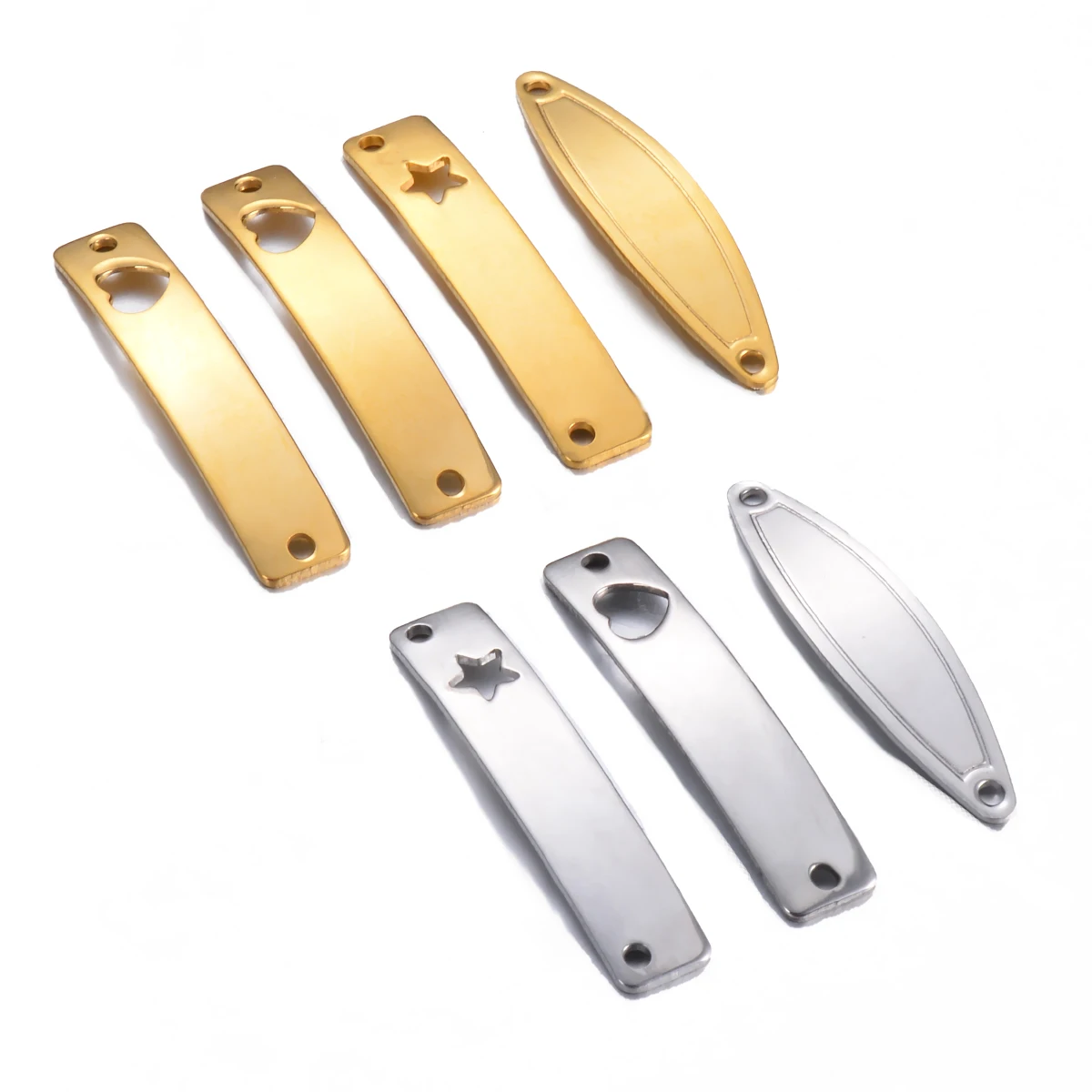 Подвески из нержавеющей стали 5 шт.