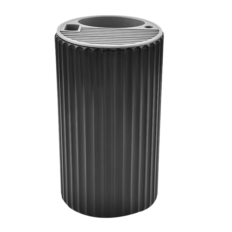 

Подставка для хранения ножей, универсальный держатель для ножей, подставка для хранения ножей без ножа (черная)