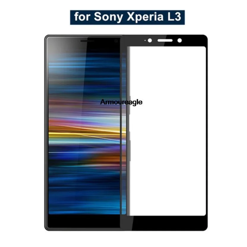 

3D закаленное стекло для Sony Xperia L3 полное покрытие 9H Защитная пленка для экрана для Xperia L3 I3312 I4312 I4332 I3 Saver