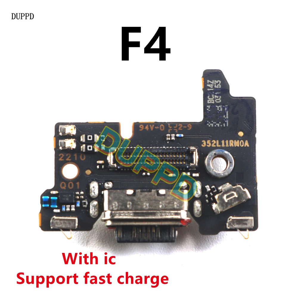 Для Xiaomi Poco F4 USB зарядная плата док-станция разъем гибкий кабель запасные части