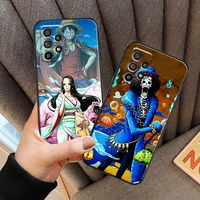 one piece cartoon japan anime for samsung s8 s9 plus s10 s10e s20 s21 fe lite ultra plus phone case carcasa silicone cover