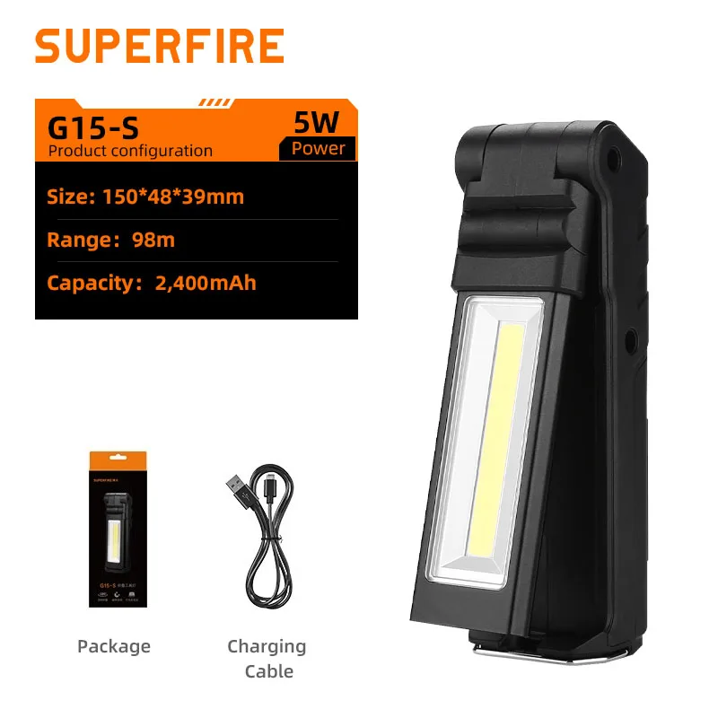 SUPERFIRE G15-S Портативный фонарик