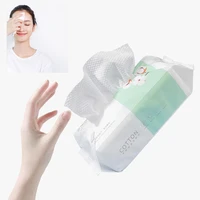 1pack disposable wash face towel clean face towel make of cotton remove makeup towel wash face tissue cleansing tool