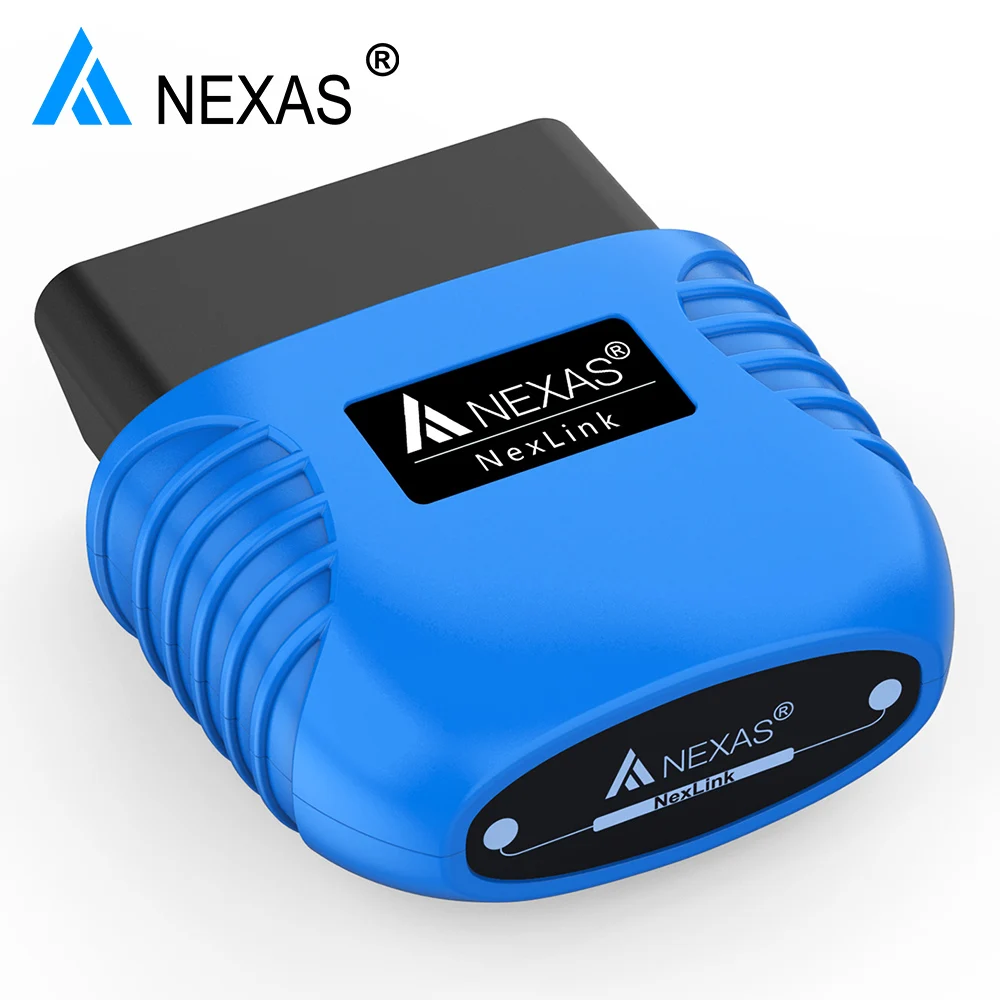 

Диагностический сканер NEXAS OBD2, Bluetooth устройство для считывания кодов двигателя, для IOS, Android, Windows