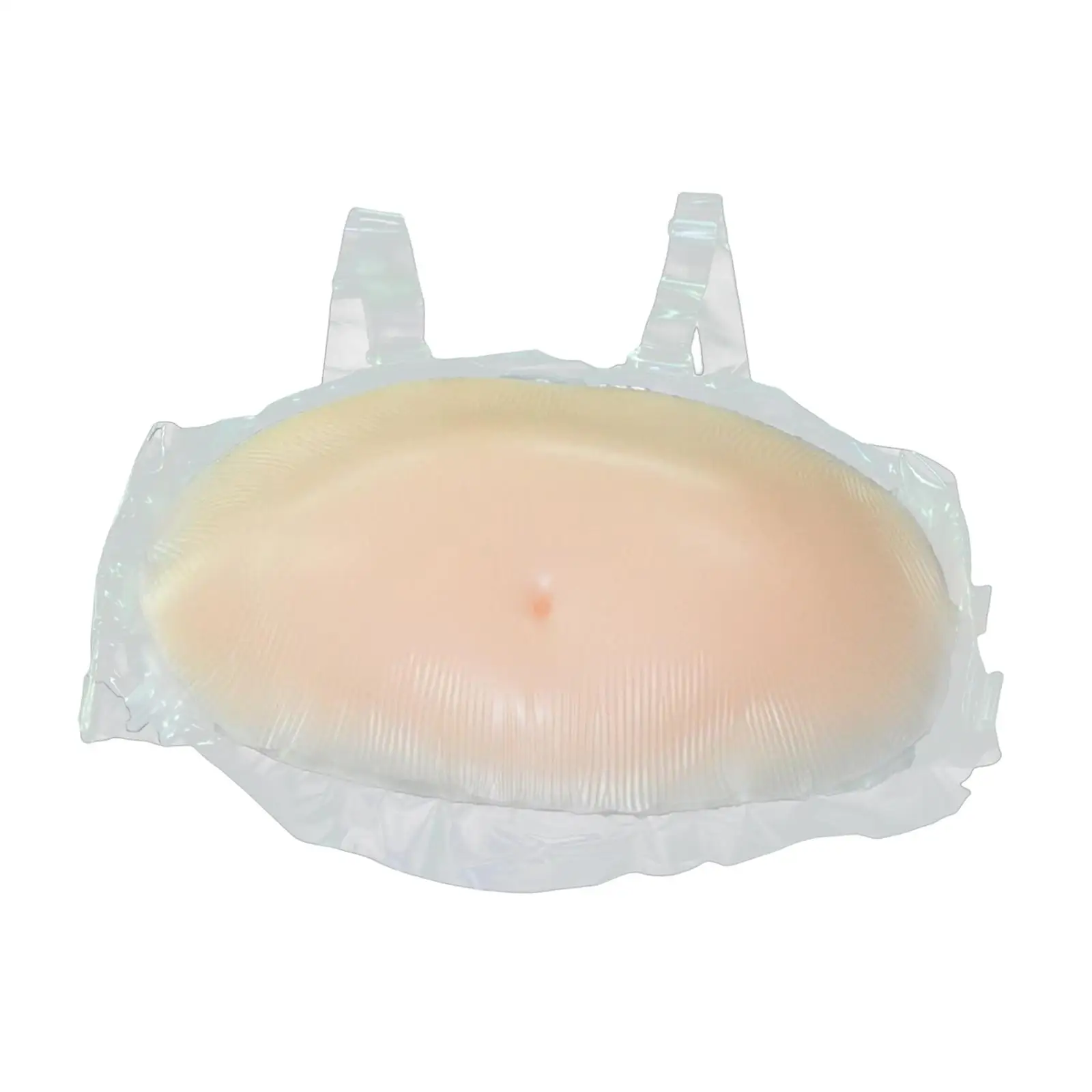 

Silicone Fake Woman Belly Lifelike Reusable Natural Comfortable for Props