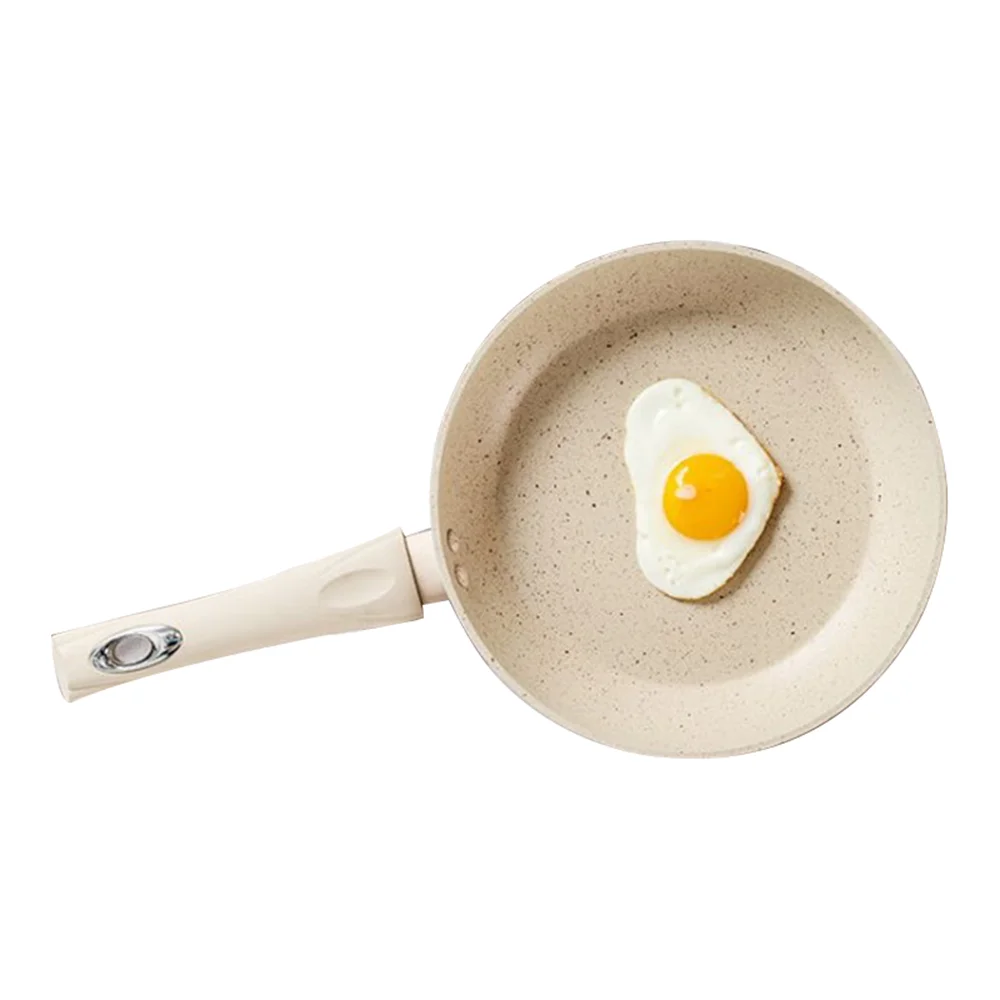 

Cheap Daily Used White Non Stick Cast Iron Kitchen Fried Cookware Cooking Pots And Frying Pan