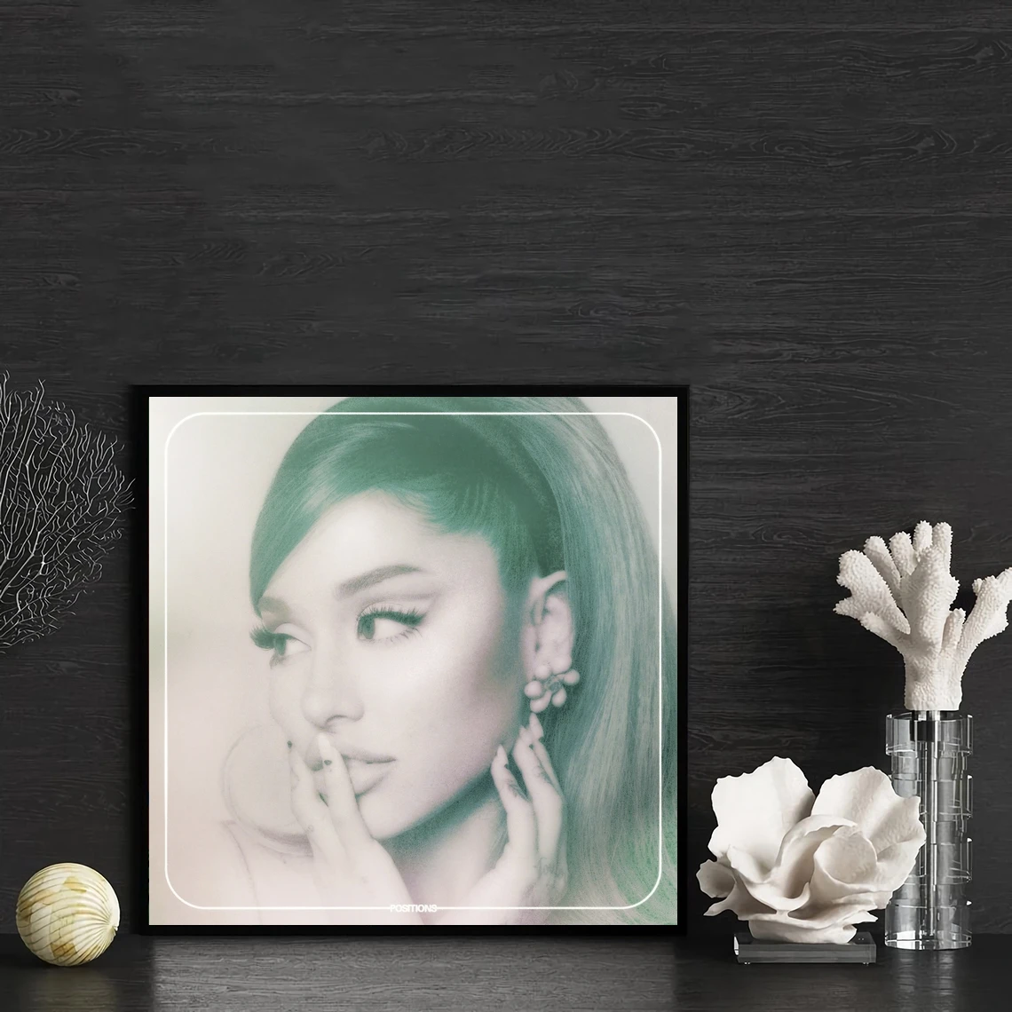 Ariana Grande Positions Music Album Poster Canvas Art Print Home Decor Wall Painting ( No Frame )