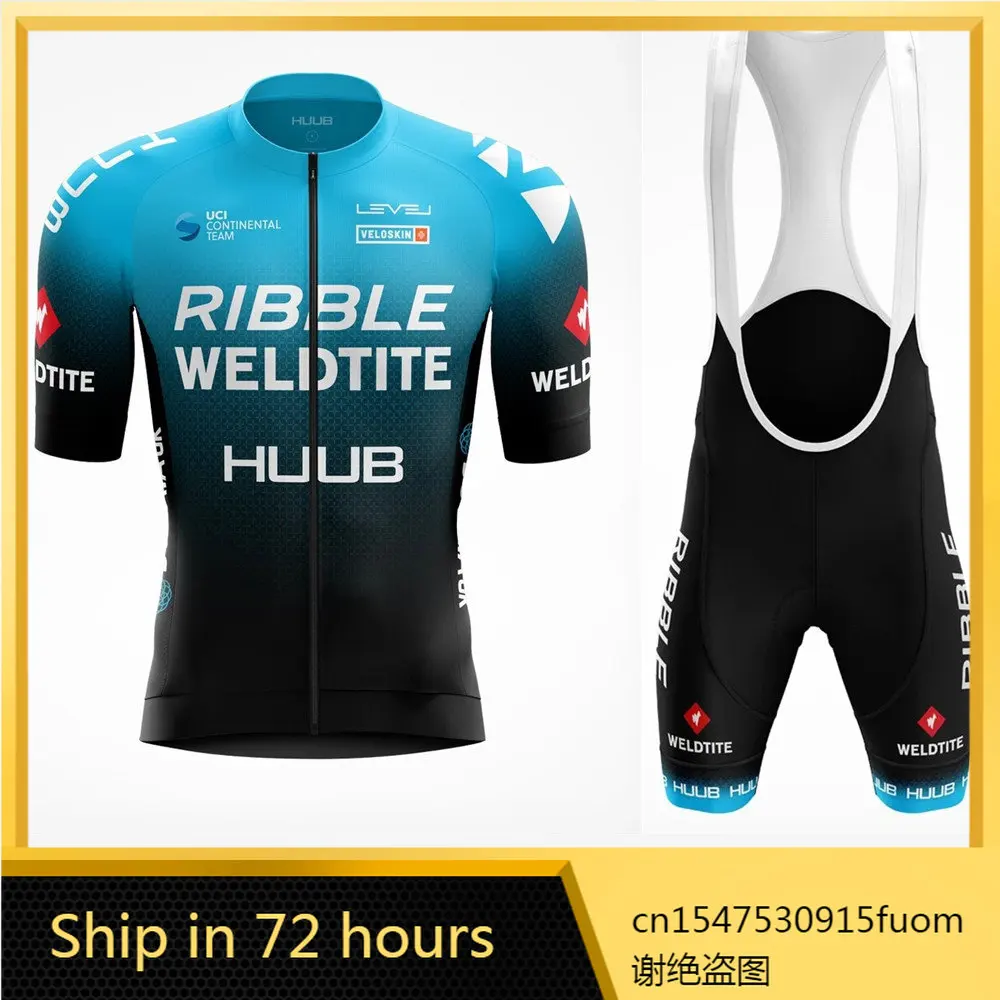 

Men Cycling Jersey Sets Summer Short Sleeve Bike Pro Team Race Cycling Clothing Ciclismo Long Distance Comfort 9D Gel Suit