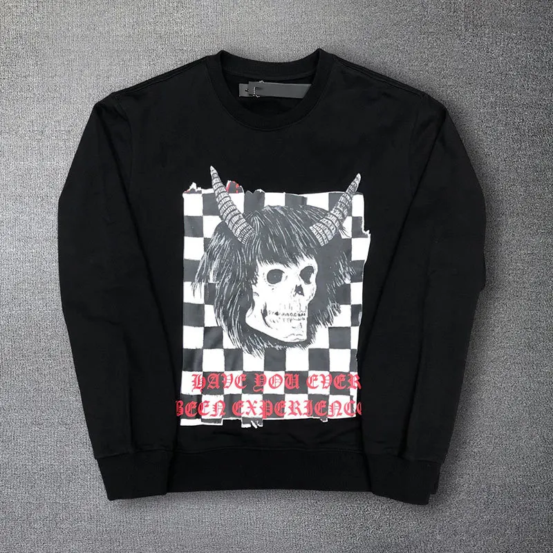 

Spring Personalized Portrait Print Streetwear O-neck Men Sweatshirt Sudadera Hombre Casual Letter Print Tshirt Top Sweatshirt