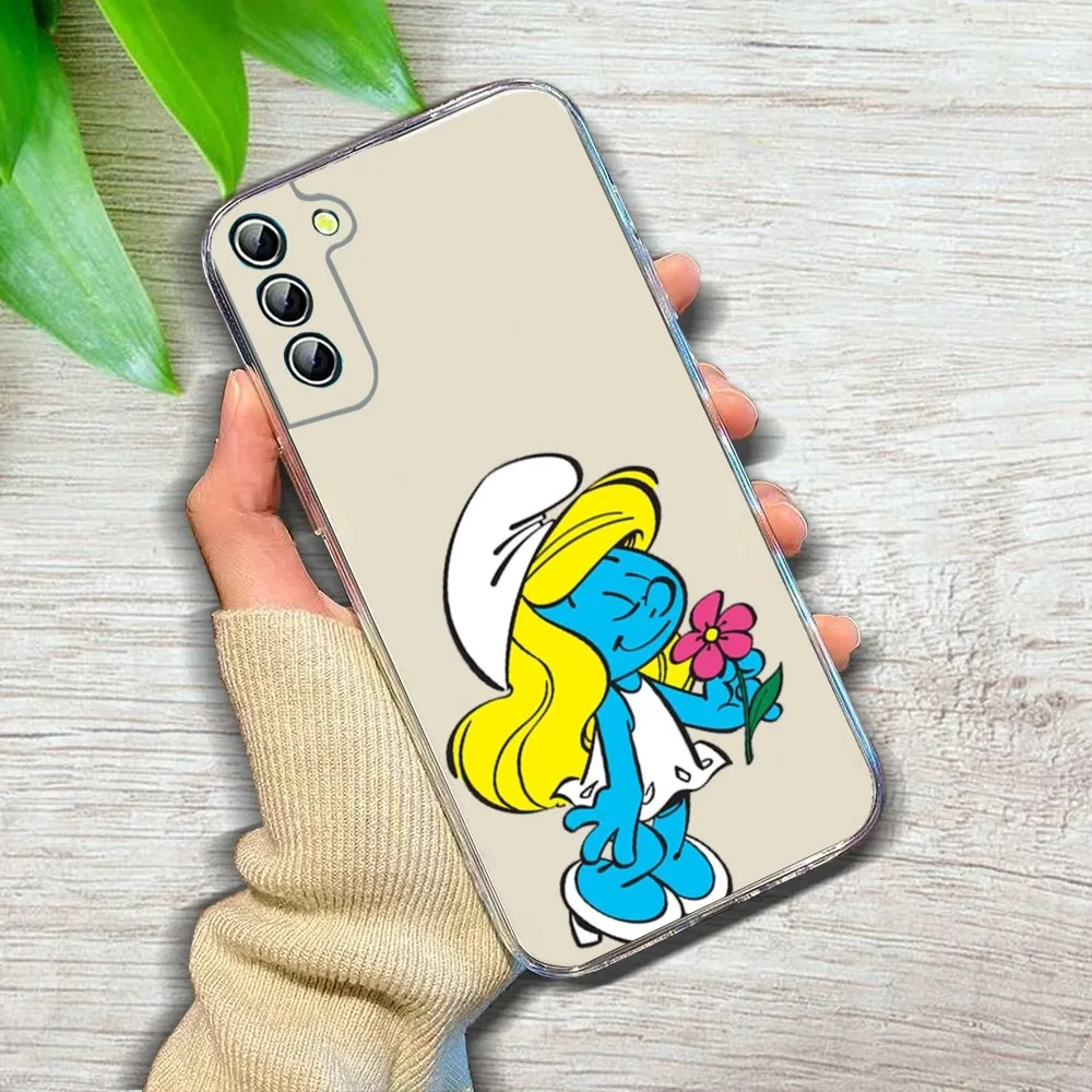 Чехол для телефона Cartoon The S-smurfs Samsung GalaxyA 10 20 30 50s 70 51 52 71 4g 12 31 21 S Plus Ultra