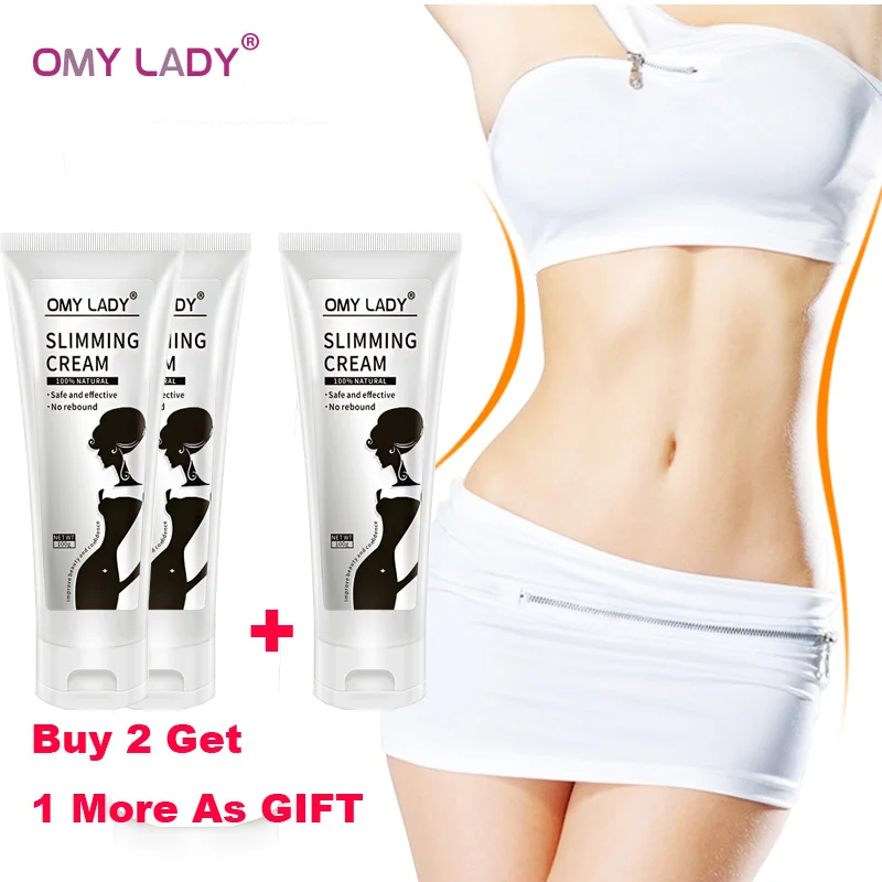 

3PCS OMY LADY New Generation Body Slimming Cream Women Fast Fat Burning Weight Loss Cream Gel Arm Leg Burning Calorie Slim