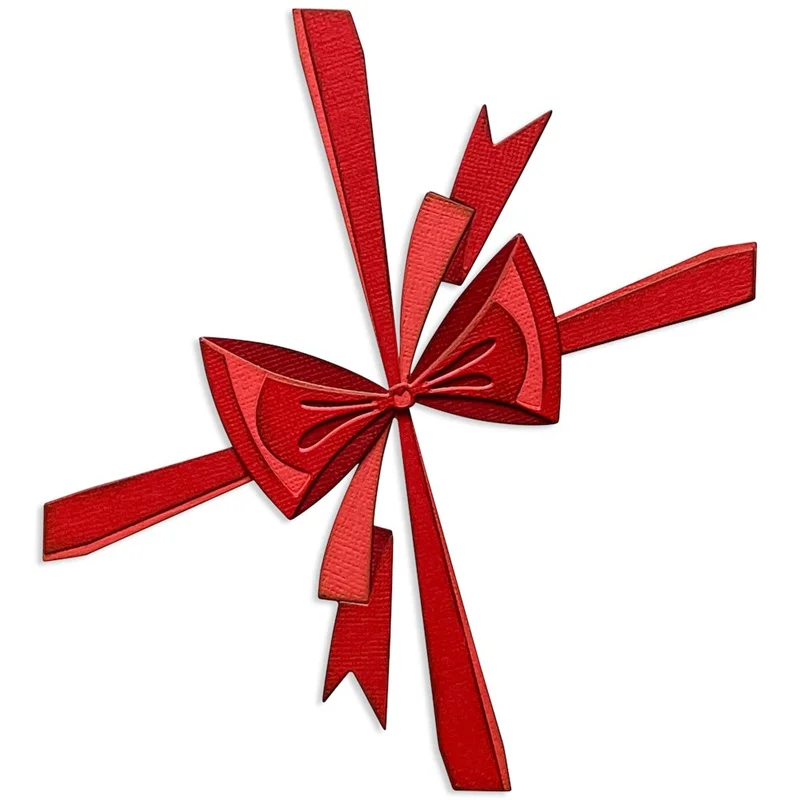 

Gift Bow Tie Metal Cutting Dies For DIY Dies Scrapbook Embossing Handmade Template Material Paper Card Decorative Dies New