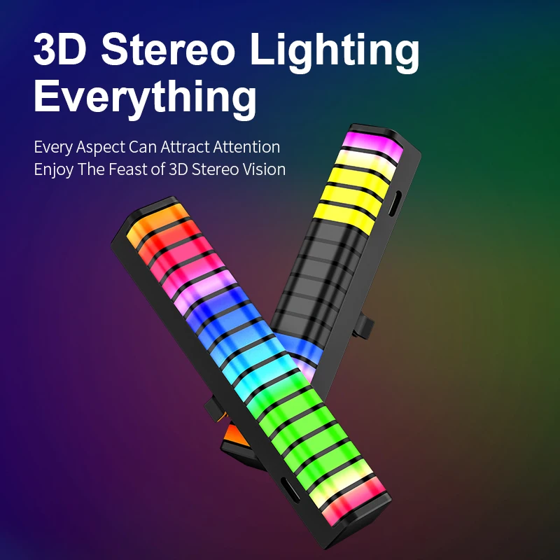 

Автомобильная звуковая лампа Клипса-диффузор с вентиляционным отверстием, 1/2 комплектов, RGB, музыкальная атмосферсветильник, автомобильная...