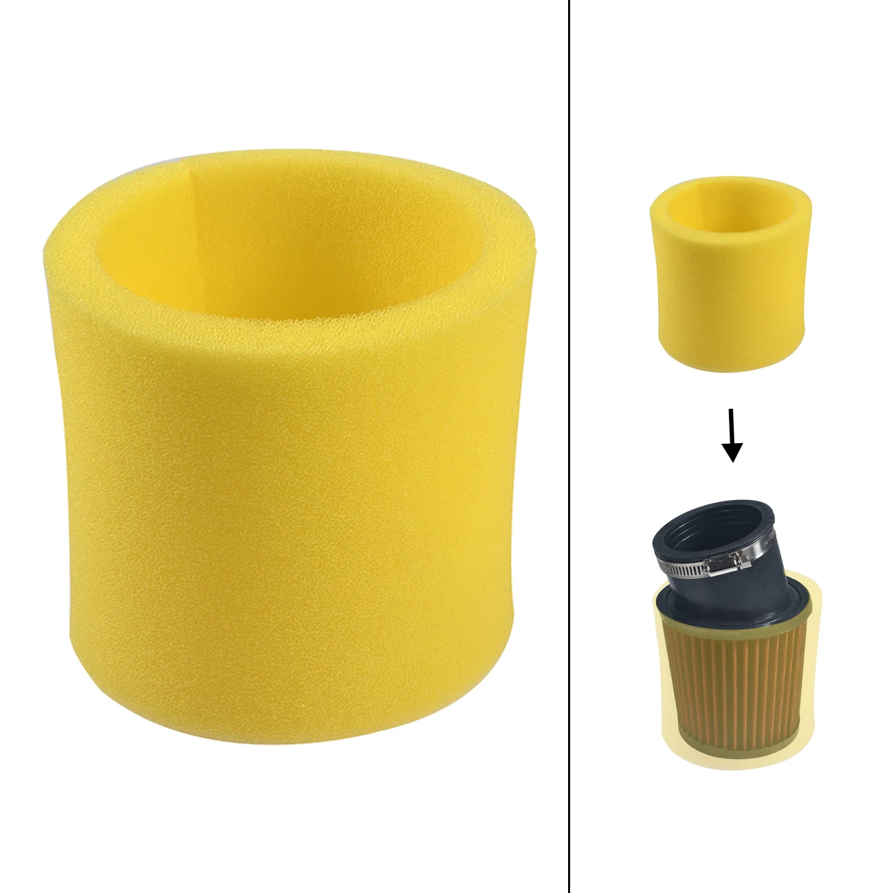 62mm Dual Stage Air Filter for Predator 196cc 212cc 6.5 HP Go Kart | Parts & Accessories