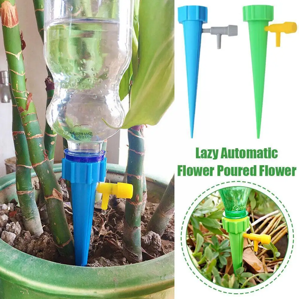 

1pcs Automatic Drip Irrigation Tool Automatic Flower Plant Water Device Kit Garden Self-Watering System Adjustable Watering M5W9