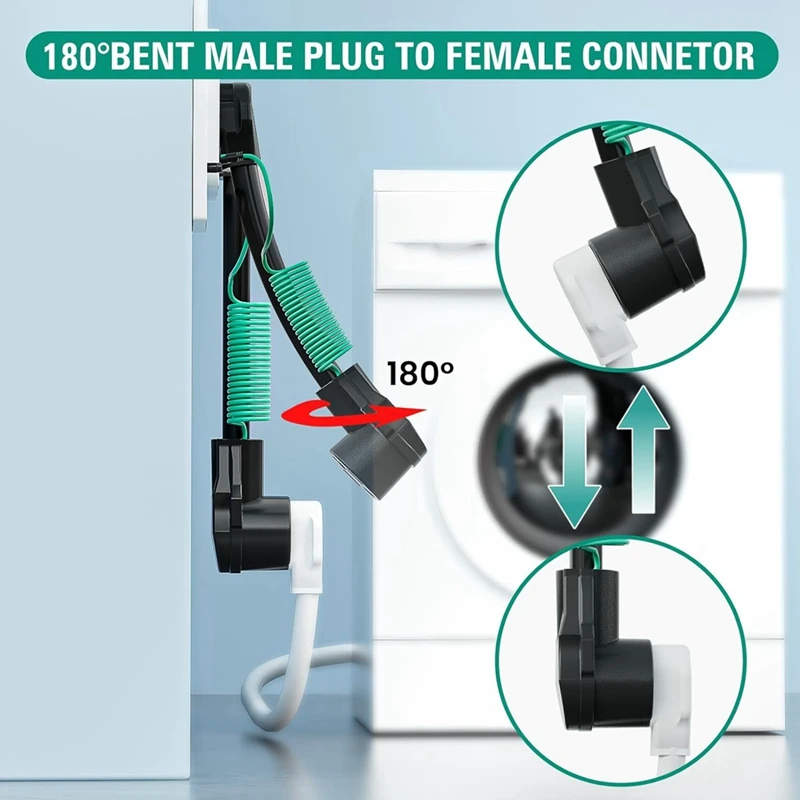 Адаптер для розетки сушилки 4 P R Ong на 3 10-30P штекер 14-30R адаптеры части 30 А STW10AWG 1 фут