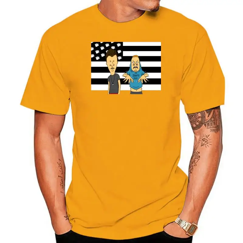 

Черная футболка Beavis и Butthead Cornholio Rapper, День независимости Америки