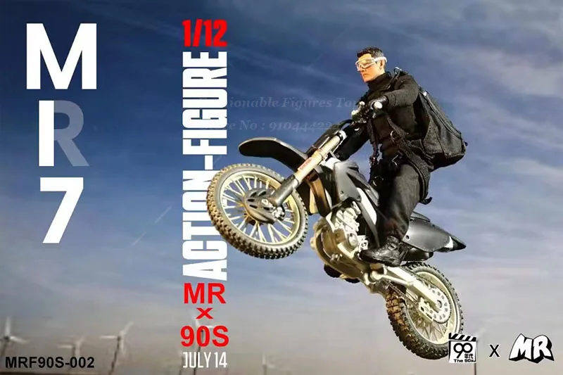 Фото MRx90s MR7 1/12 мужской солдатский профессиональный агент Tom Cruise 6 дюймов полный набор фигурка модель игрушки лучшая коллекция подарок №5